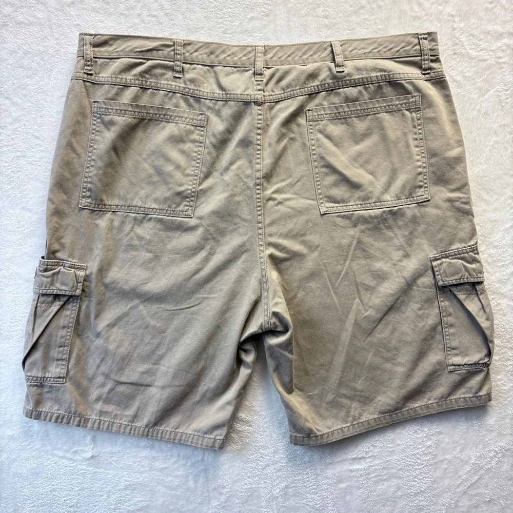 Wrangler Cargo Shorts Men Sz 44 Beige Outdoor Casual Utility Khaki‎